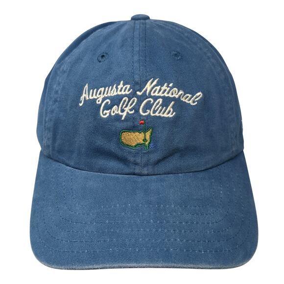 American Needle Augusta National Golf Club Masters Slideback Hat Blue - Picture 1 of 11